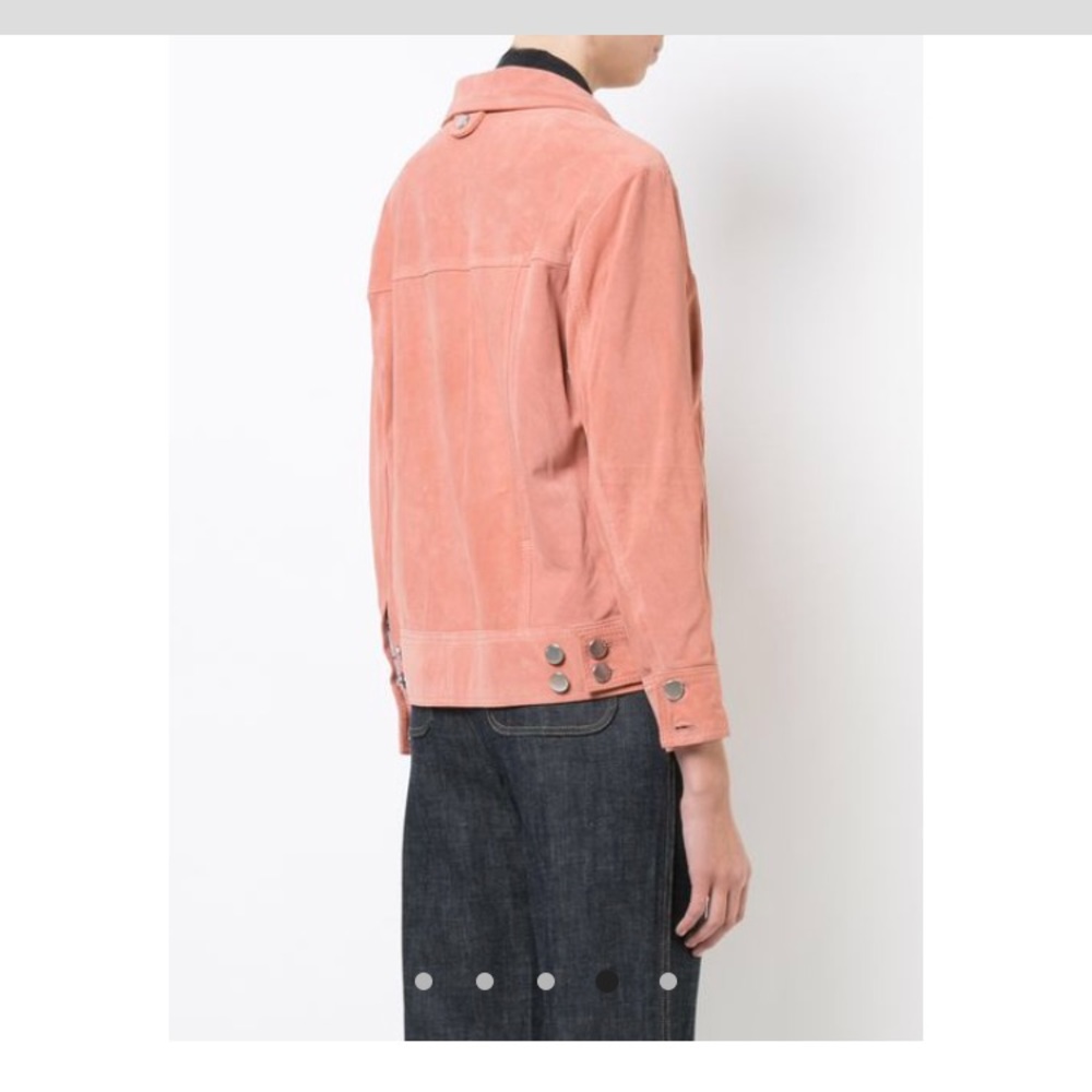 The Arrivals pink Lassen suede jacket worn twice - Picture 4 of 4